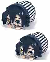 新品★鬼滅の刃【伊黒小芭内】もちころりん★ぬいぐるみマスコット★4点セット 鬼滅の刃 伊黒小芭内 もちころりん ぬいぐるみ マスコット 伊黒